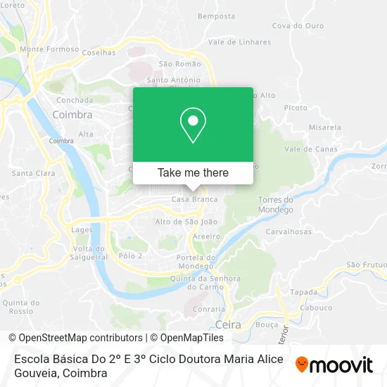 Escola Básica Do 2º E 3º Ciclo Doutora Maria Alice Gouveia map