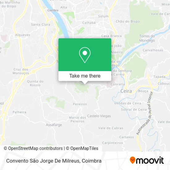 Convento São Jorge De Milreus map