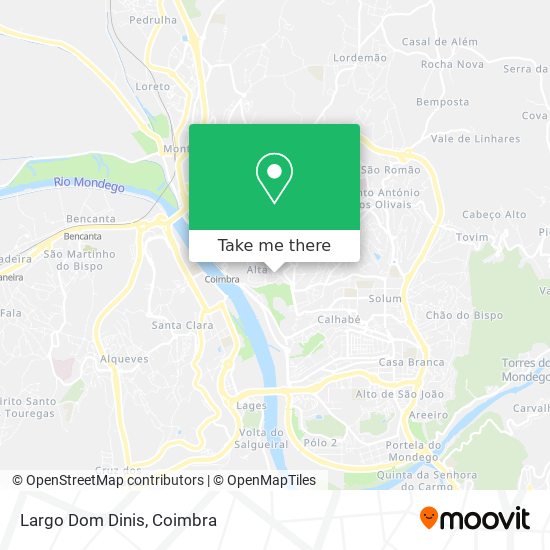 Largo Dom Dinis map