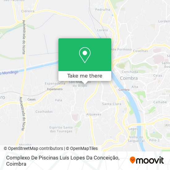 Complexo De Piscinas Luís Lopes Da Conceição map