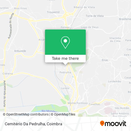 Cemitério Da Pedrulha map