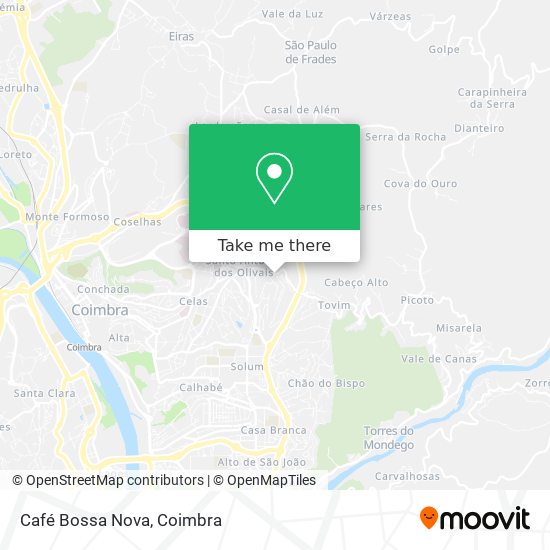 Café Bossa Nova map