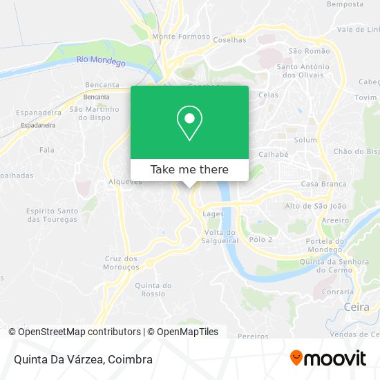 Quinta Da Várzea map