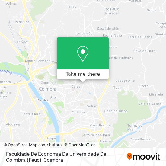 Faculdade De Economia Da Universidade De Coimbra (Feuc) map