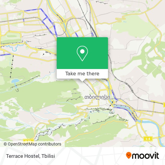 Terrace Hostel map