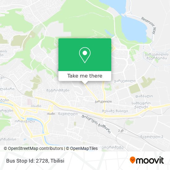 Bus Stop Id: 2728 map