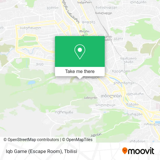 Карта Iqb Game (Escape Room)