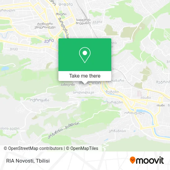 Карта RIA Novosti