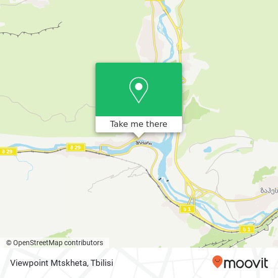 Карта Viewpoint Mtskheta