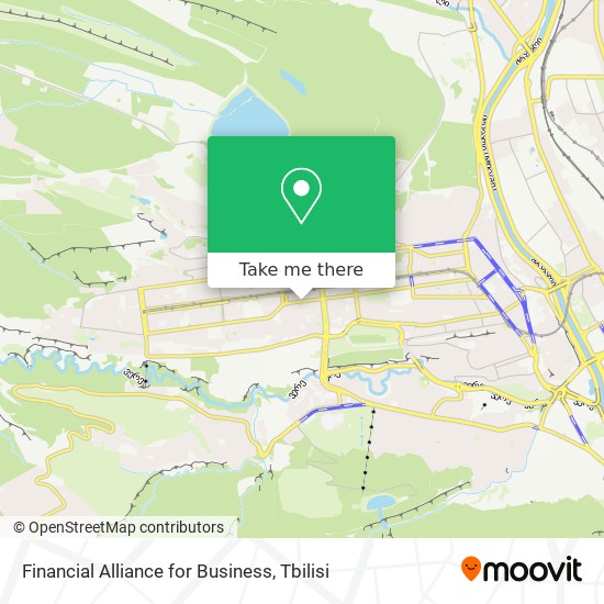 Financial Alliance for Business map