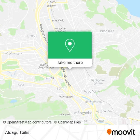 Aldagi | ალდაგი map