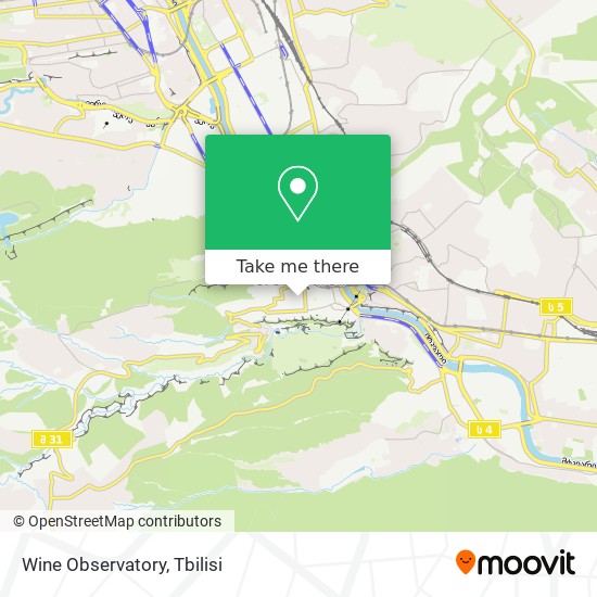 Wine Observatory map