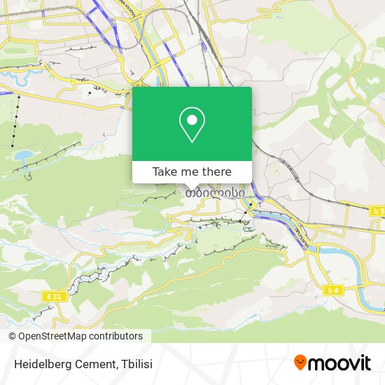 Heidelberg Cement map