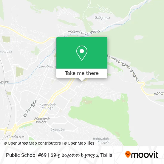 Public School  #69 | 69-ე საჯარო სკოლა map