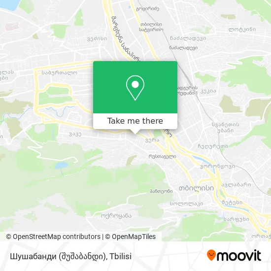 Шушабанди (შუშაბანდი) map