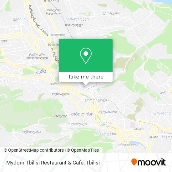 Mydom Tbilisi Restaurant & Cafe map