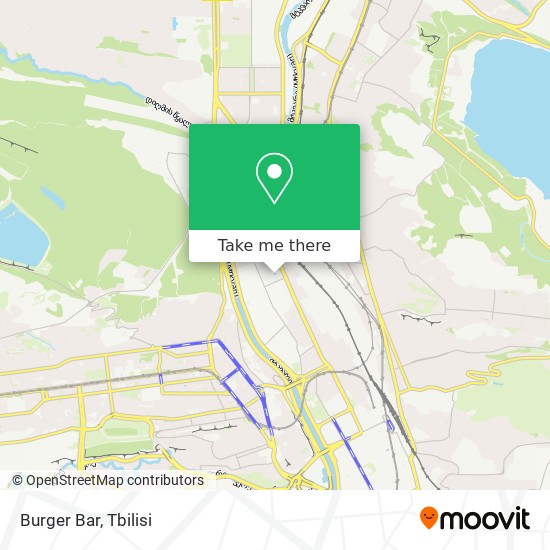 Burger Bar map