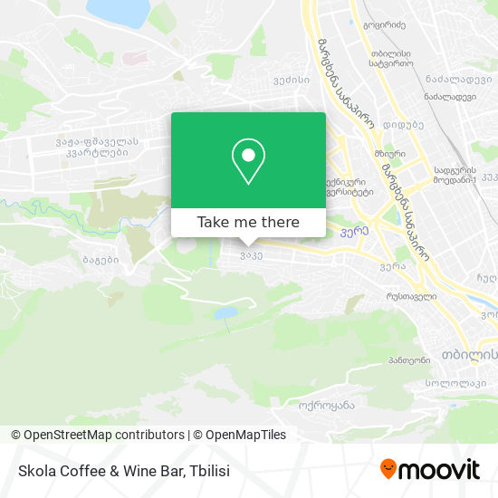 Skola Coffee & Wine Bar map