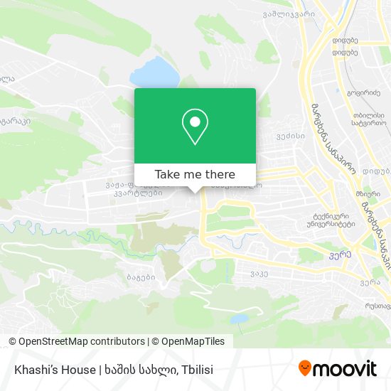 Khashi’s House | ხაშის სახლი map