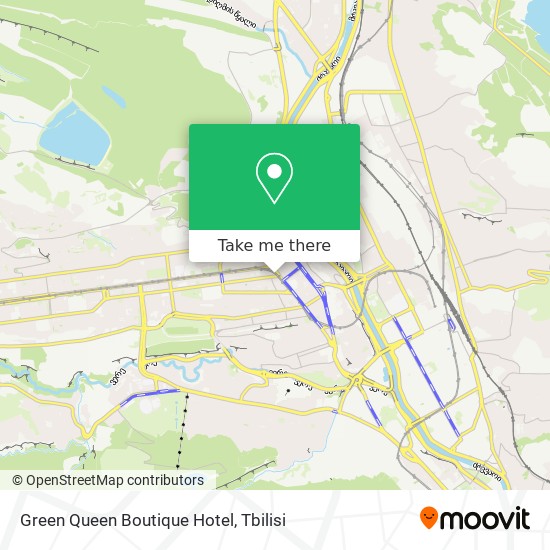 Green Queen Boutique Hotel map