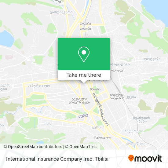 International Insurance Company Irao map