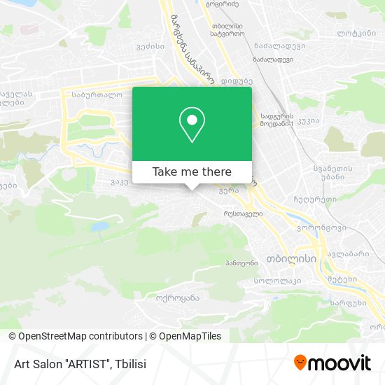 Art Salon ''ARTIST'' map