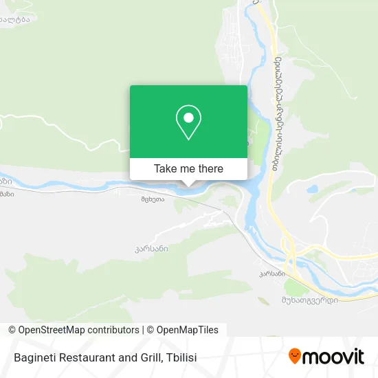Карта Bagineti Restaurant and Grill