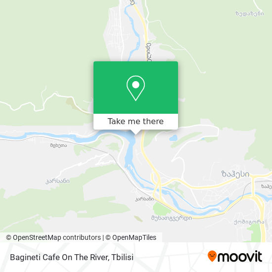 Bagineti Cafe On The River map