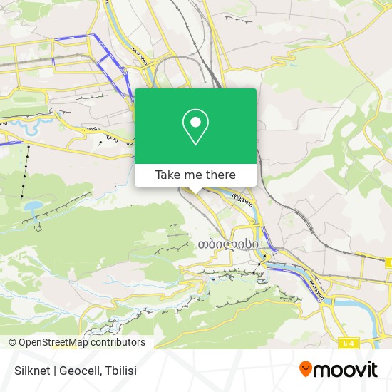 Карта Silknet | Geocell