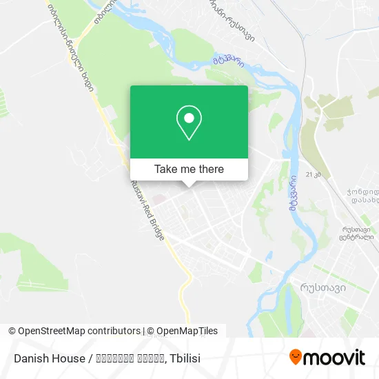 Danish House / დანიური სახლი map