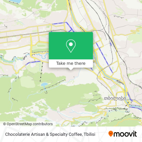 Карта Chocolaterie Artisan & Specialty Coffee