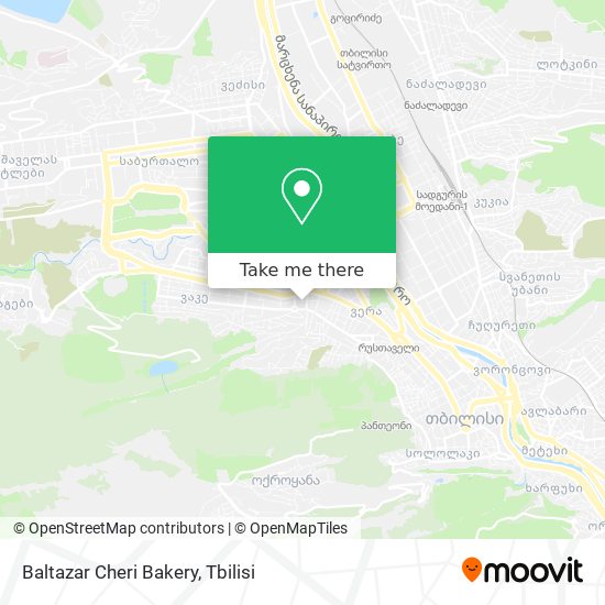 Baltazar Cheri Bakery map