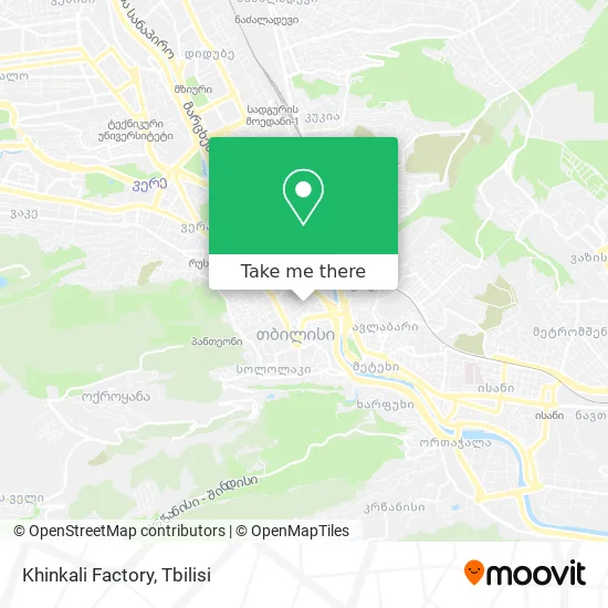 Карта Khinkali Factory
