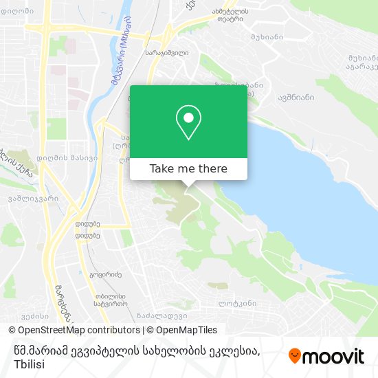 წმ.მარიამ ეგვიპტელის სახელობის ეკლესია map