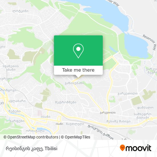 რეისინგის კაფე map