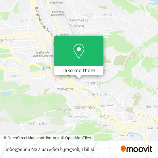 თბილისის N37 საჯარო სკოლის map