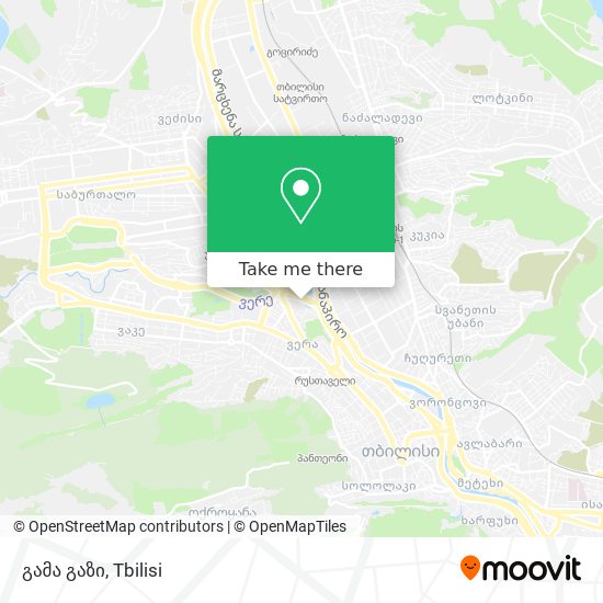 გამა გაზი map