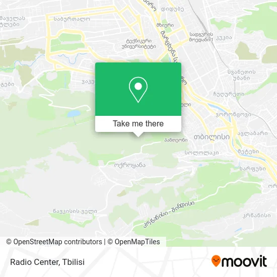 Карта Radio Center
