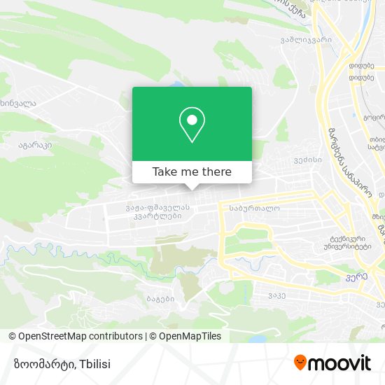 ზოომარტი map
