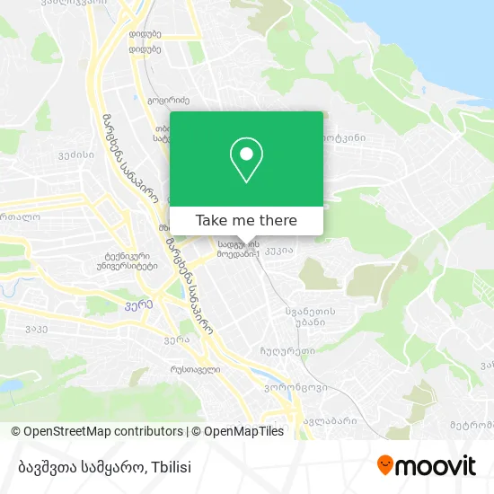 ბავშვთა სამყარო map