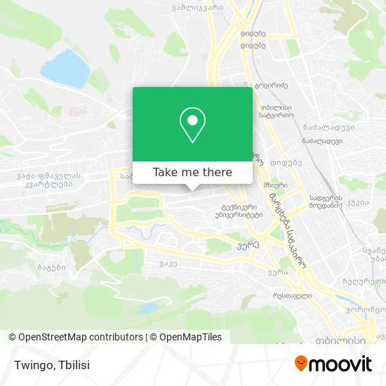 Карта Twingo