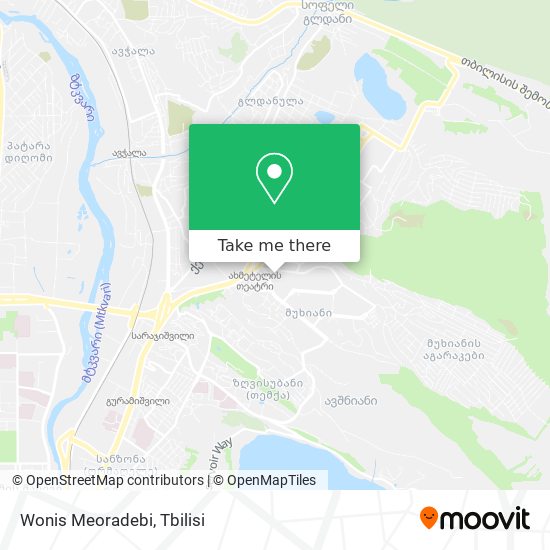 Wonis Meoradebi map