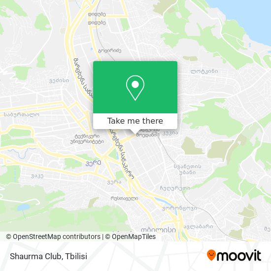 Shaurma Club map