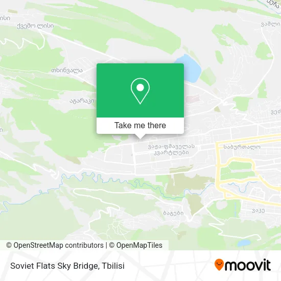 Карта Soviet Flats Sky Bridge