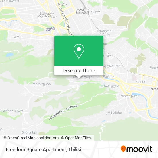 Карта Freedom Square Apartment