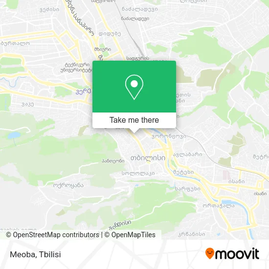 Карта Meoba