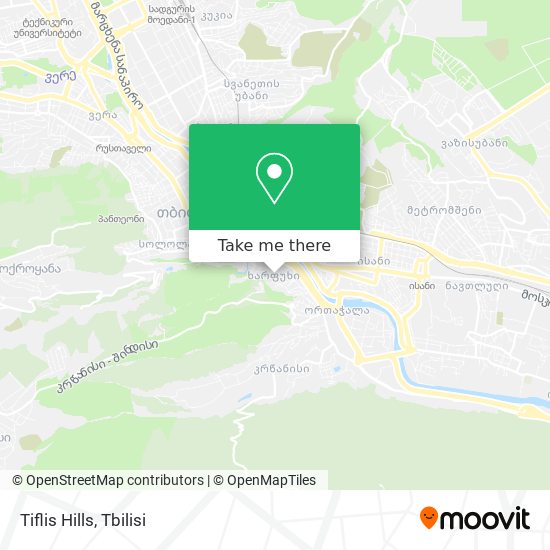 Карта Tiflis Hills