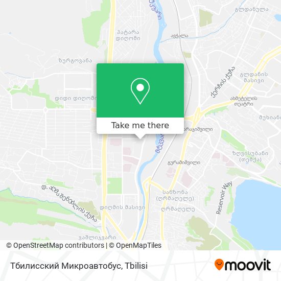 Тбилисский Микроавтобус map