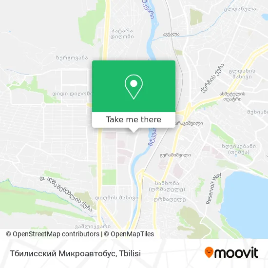 Тбилисский Микроавтобус map