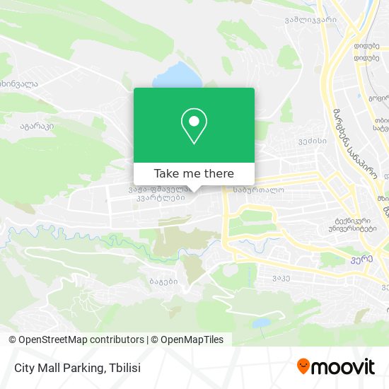Карта City Mall Parking